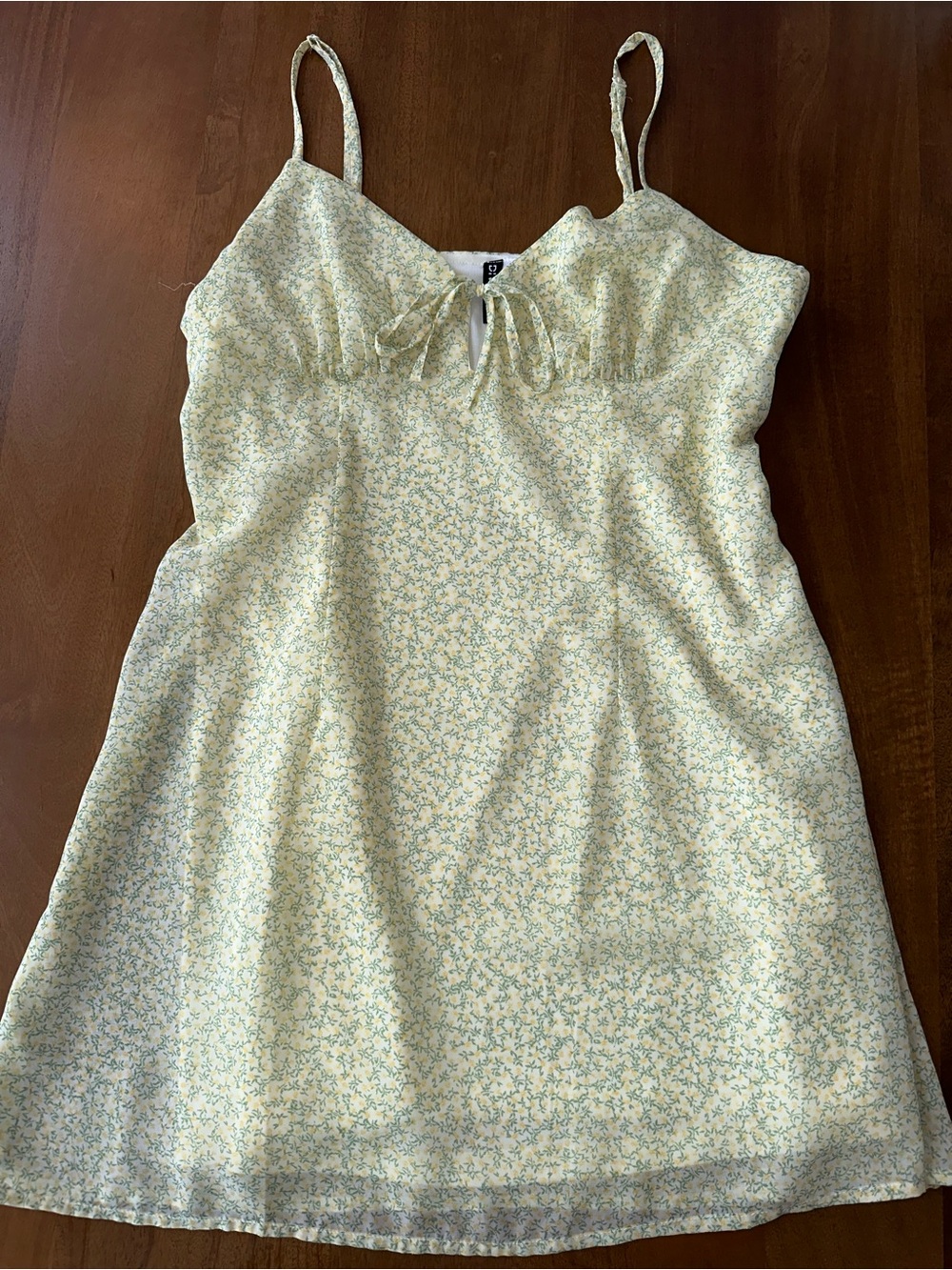 Pale Yellow Floral Sundress - H&M